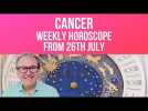 Cancer Weekly Horoscope from 26th July 2021