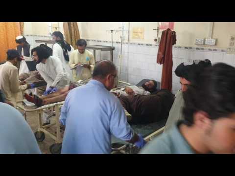 Taliban fighters in Pakistan hospital following border clashes