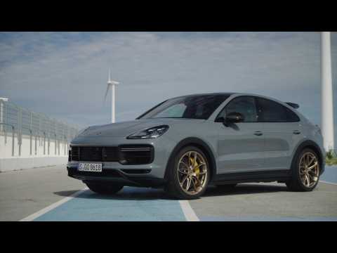 The new Porsche Cayenne Turbo GT Design Preview in Grey