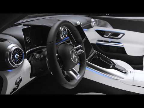 Exclusive insights into the interior of the new Mercedes-AMG SL