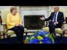 Joe Biden bids Angela Merkel farewell as he hosts the German chancellor for the final time