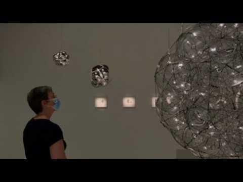 Argentina's Tomás Saraceno inaugurates exhibition in French castle