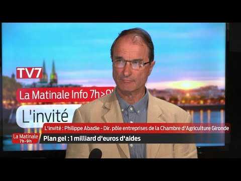 La Matinale | L'invité | Philippe Abadie, directeur pôle entreprises Chambre d'Agriculture Gironde