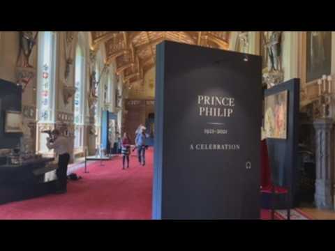 Windsor castle hosts exhibition on Prince Philip's life