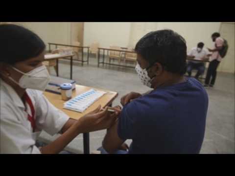 India continues mass vaccination drive against Covid-19