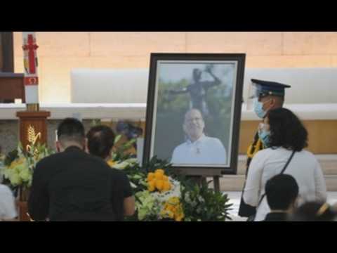 Public viewing of former Philippines president Benigno Aquino