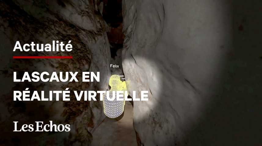 Illustration pour la vidéo La grotte de Lascaux visitable en réalité virtuelle à Paris