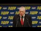 Zhirinovsky attends LDPR annual convention in Moscow