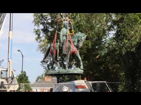 Confederate statue that provoked deadly rally in Charlottesville removed