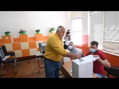 Leader of conservative GERB votes in Bulgaria elections