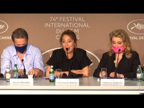 De son Vivant press conference at Cannes