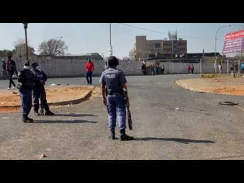 President Zuma supporters protests end with violence, arrests