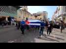 Thousands of Cubans take to streets to protest against government