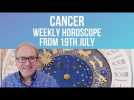 Cancer Weekly Horoscope from 19th July 2021