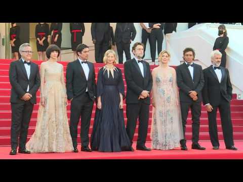 Cannes: red carpet for cast and crew of "Tre Piani" by Nanni Moretti