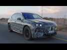 BMW iX - Development - Extreme heat test runs, tar road