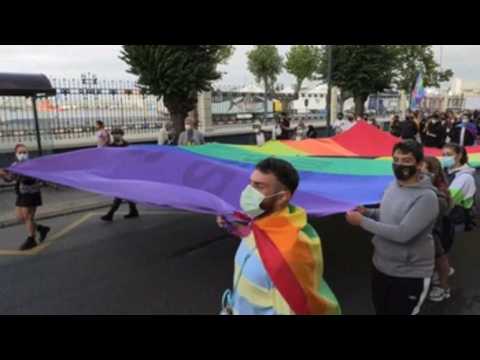 Over 1,000 people protest in A Coruña against LGBT-phobia