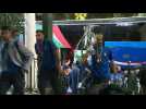 Euro 2020: Italy team returns home after tournament victory