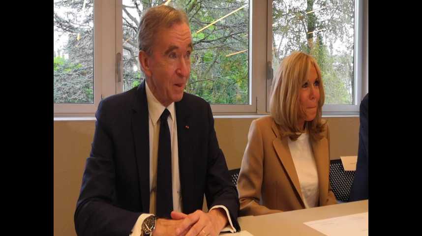 Bernard Arnault et Brigitte Macron à Roubaix pour inaugurer un nouveau  campus de l'EDHEC - France Bleu