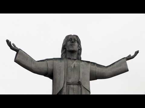 Copy of Christ the Redeemer statue a symbol of corruption in Peru