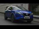 New Nissan Qashqai Tekna Magnetic Blue Driving Video