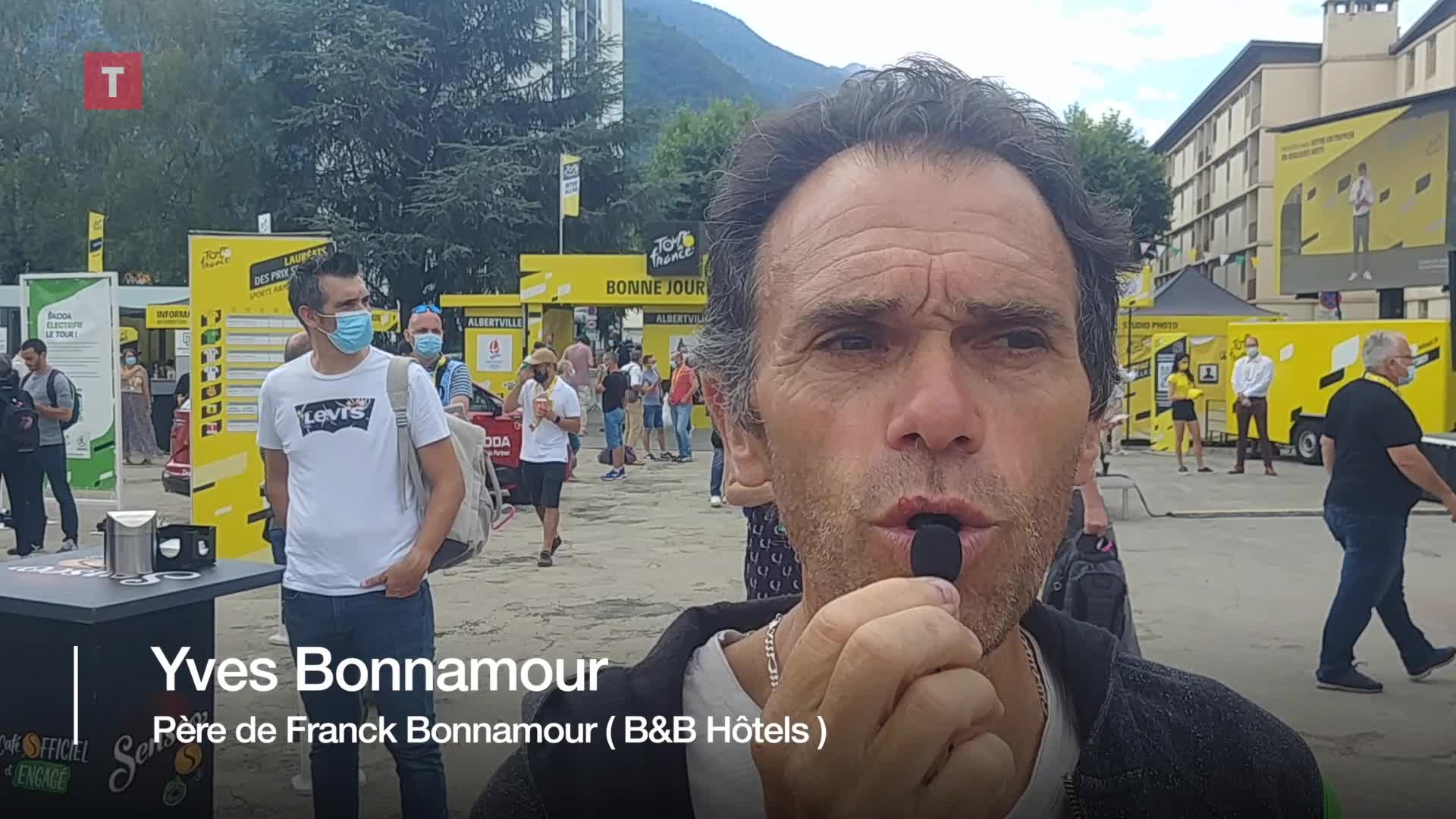 Tour de France : Yves Bonnamour, fier et heureux du fiston Franck (Le Télégramme)