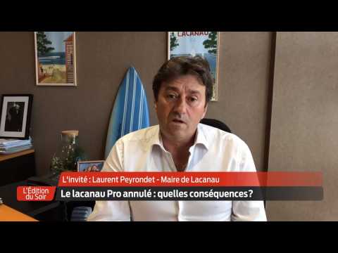 L'Édition du Soir | L'invité | Laurent Peyrondet, maire de Lacanau