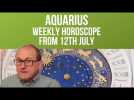 Aquarius Weekly Horoscope from 12th July 2021