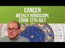 Cancer Weekly Horoscope from 12th July 2021