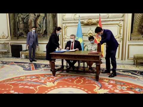 Kazakhstan, Spain further bolster bilateral ties