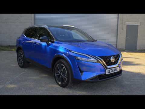 New Nissan Qashqai Tekna Magnetic Blue Exterior Design