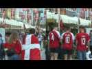 Euro 2020: Atmosphere in Copenhagen ahead of England-Denmark
