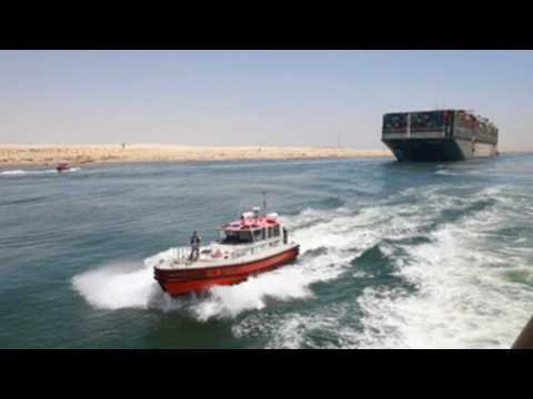 Suez Canal allows Ever Given to leave after months of being held