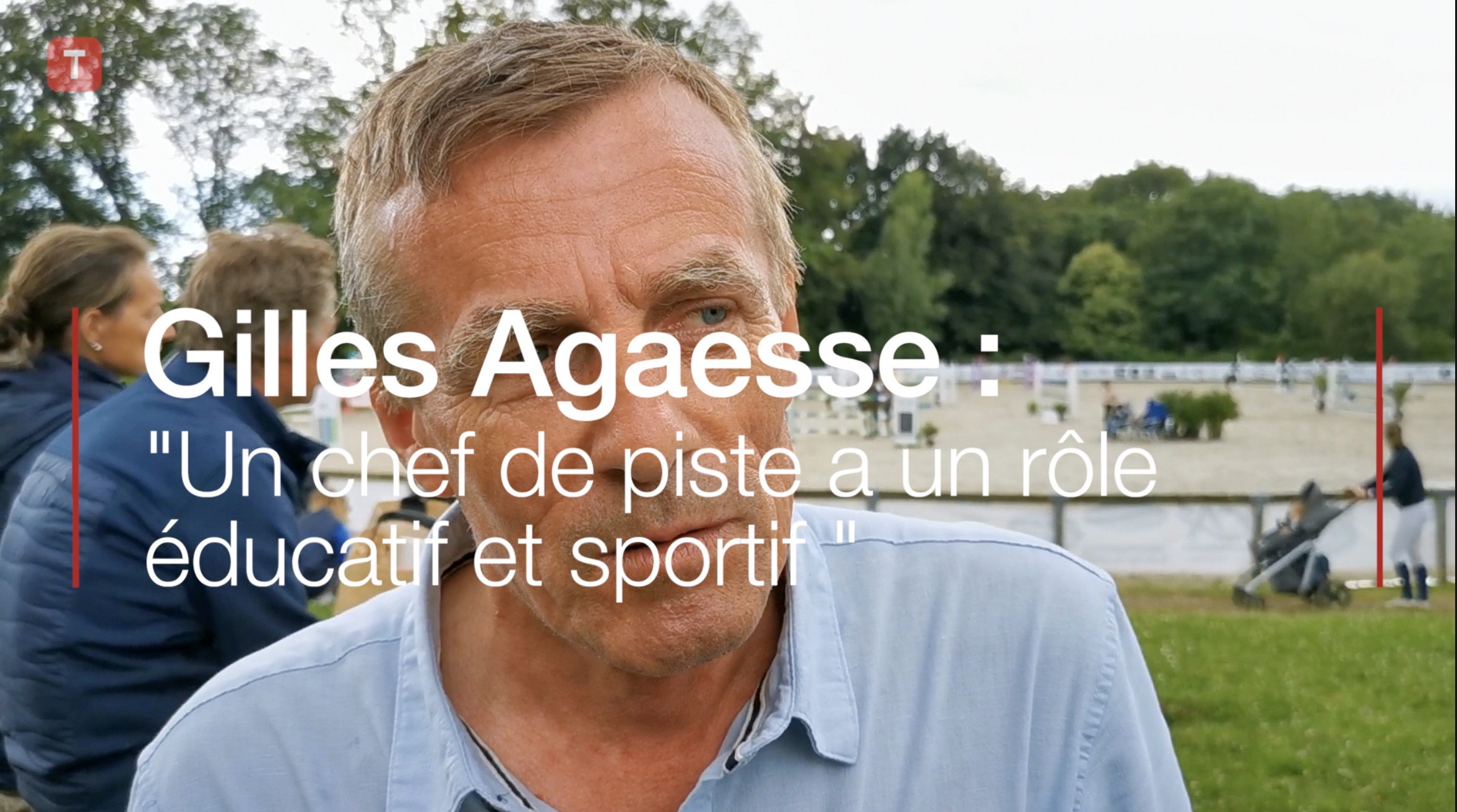 Gilles Agaesse : "Un chef de piste  a un rôle éducatif et sportif " (Le Télégramme)