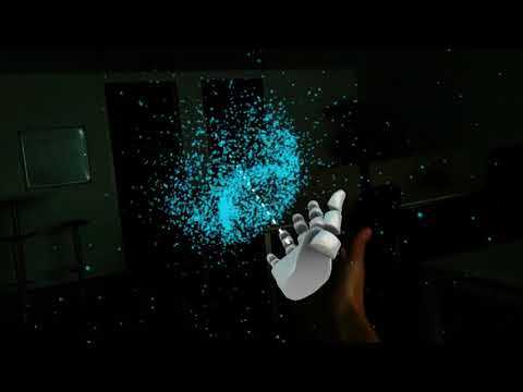 HoloForge Lab - Having fun with HoloParticles, ready for a holographic tennis match?