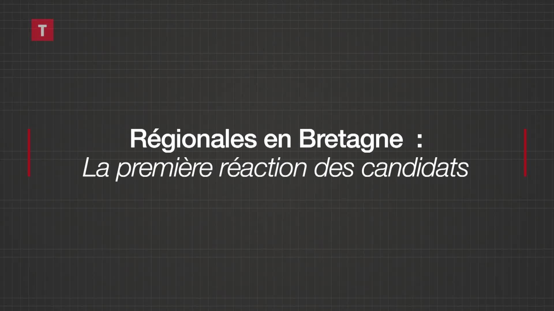 Elections Régionales, la première réaction des candidats (Le Télégramme)