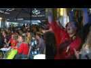 Euro 2020: Belgians celebrate as Thorgan Hazard opens score