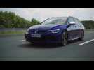 The new Volkswagen Golf R Variant Driving Video