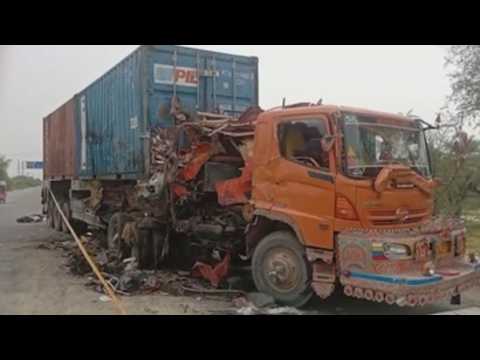 At least 29 killed, 35 injured in bus accident in Pakistan