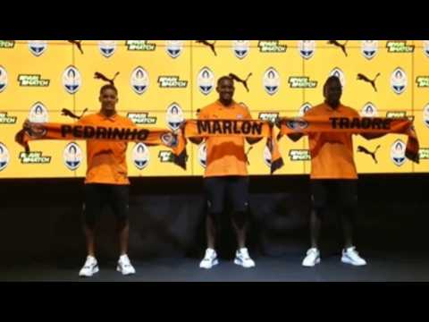 Shakhtar Donetsk present their new players