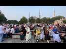 Istanbul's muslim worshipers celebrate Eid al-Adha