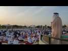 Muslims celebrate Eid al-Adha in Dubai
