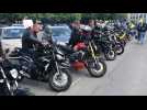 VIDEO. 270 motos défilent à Alençon contre le projet de contrôle technique pour les deux-roues