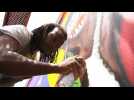 Bénin : son histoire graffée sur l'une des plus grandes fresques du monde