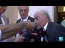 Football : prison avec sursis requise contre Platini et Blatter