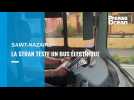 VIDÉO. Un bus électrique en test à Saint-Nazaire