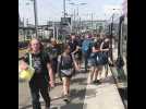 VIDÉO. Hellfest 2022 : les premiers festivaliers affluent en gare de Clisson