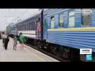 Ukraine : un train évacue les derniers civils restés dans le Donbass vers l'ouest du pays