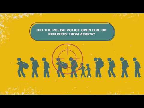 Did Polish police open fire on African refugees fleeing Ukraine?