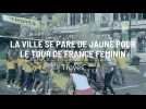 La Ville se pare de jaune pour le Tour de France féminin